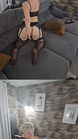 Legs Wide Apart I Spread My Thong to Better Receive You Miss More Than You
