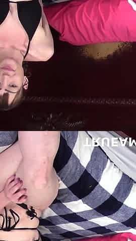 Sativa Spreads Her Smelly Butthole