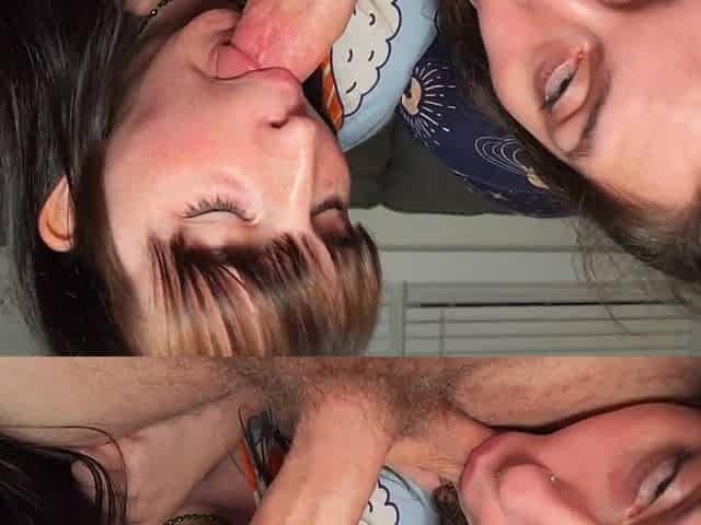 Late Night Double Blowjob