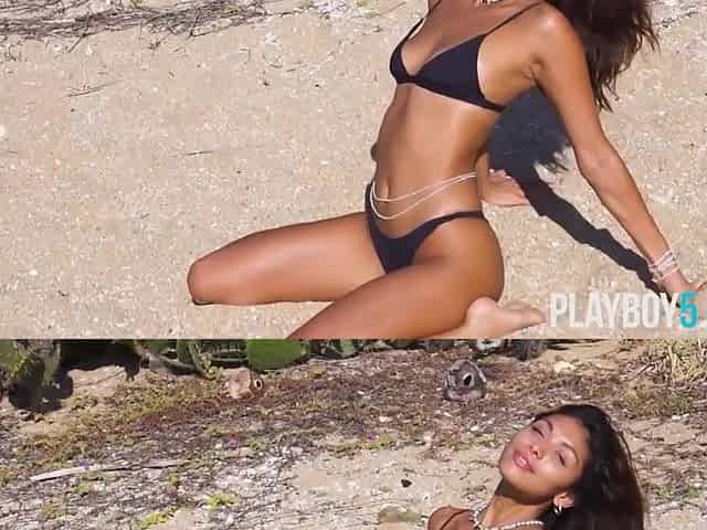 Tiny Mexican Teen 18+ Beauty Beach Posing