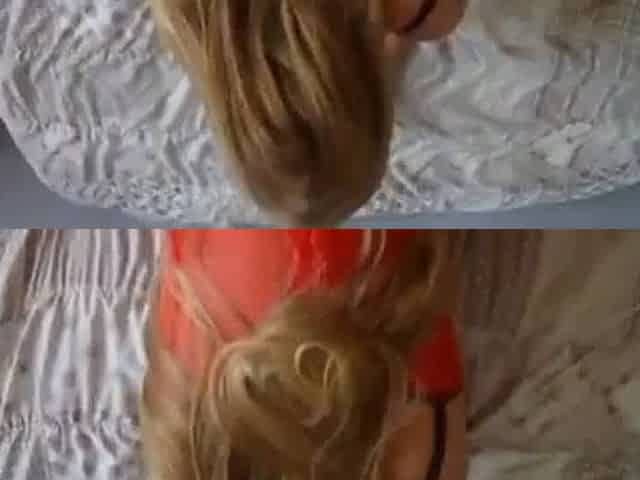 Blonde Doggy style
