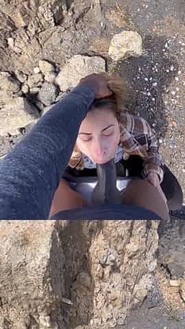 SugarrSpiceee Gets A Facial After Giving BBC Blowjob