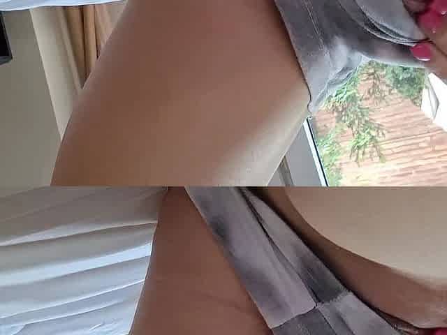Great climax on public