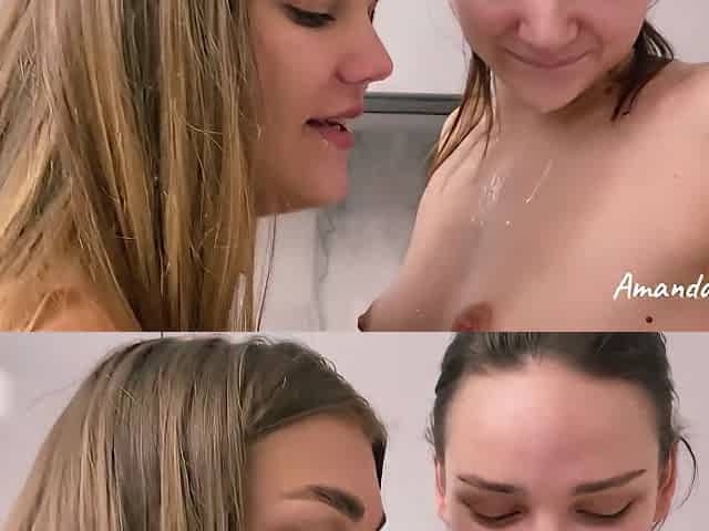 Fucked A Neighbor With Milk And Have Good Orgasm - Lesbian Games