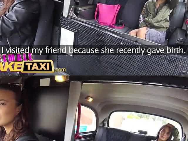 Female Fake Taxi Smokin' hawt Czech fellows share juicy snatch