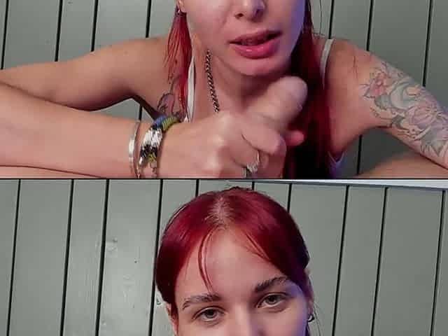 POV Blowjob with Dirty Talk and Cum Eating