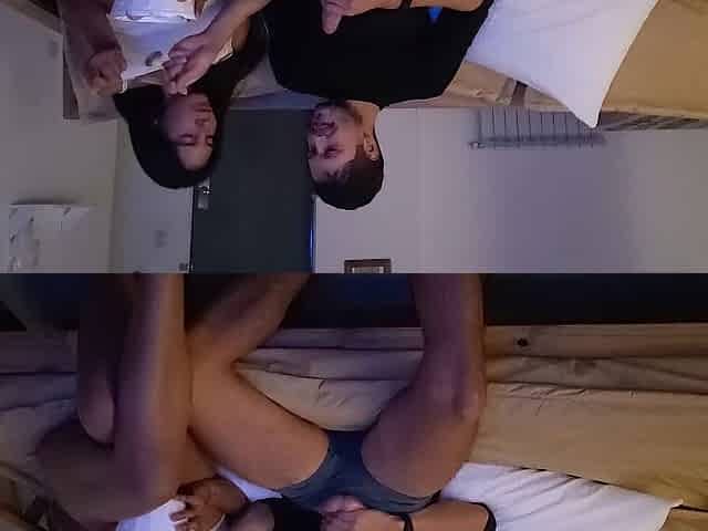 Ice cream and Netflix for a priceless oral sex and anal-act of love