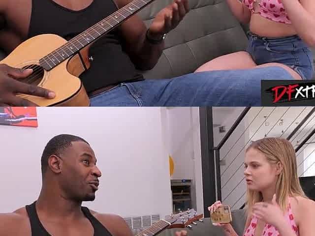 DFXTRA - Roommate Gives In to COCO LOVELOCK's Kinky Footjob & Vagina Pounding