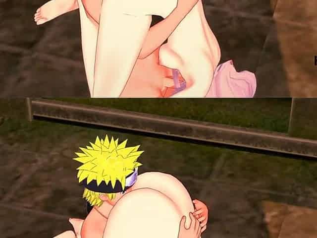 Naruto Hentai - Sakura and Naruto Do a 69 and Then Fuck - Asian Japanese Manga Anime Hentai 3D Porn