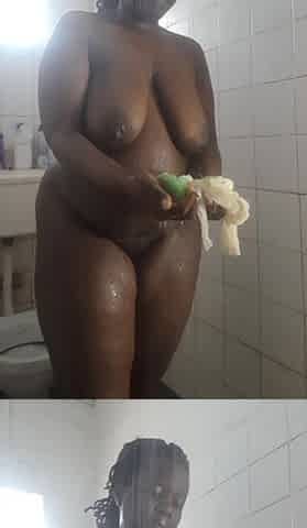 Showering, feeling Horny