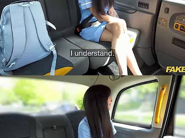 Nurse in my taxi inspects my wang - Fake Taxi