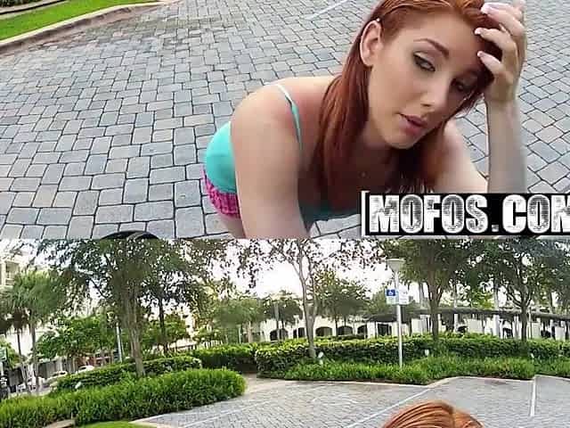 Mofos - Stranded Teens - Rainia Belle - Stranded Redhead Tee