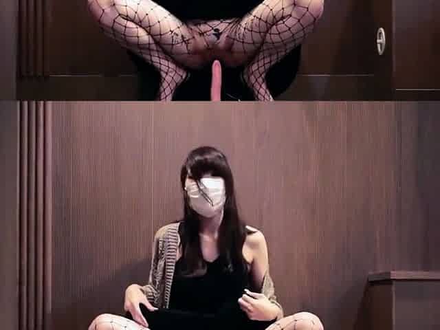 Japanese Amateur Girl, A.J.M 83, Masturbates