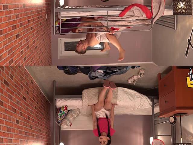 Threesome fucking with adorable Rae Lil Black and Jennifer Keelings