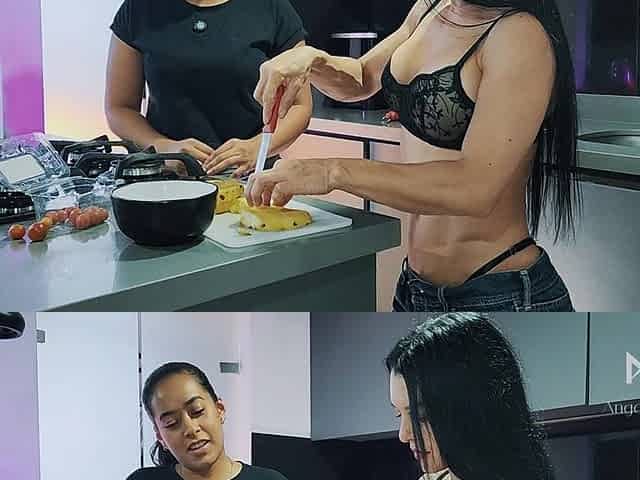 Cooking Challenge Who Has the Strongest Abs?