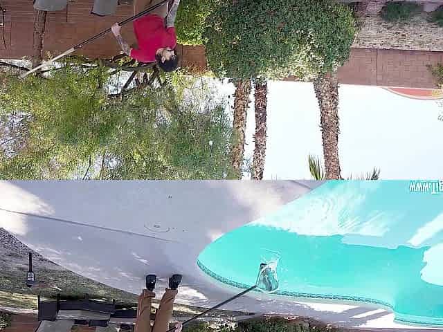 Lascivious Roommates Screw the Pool Hunk