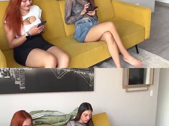 Threesome Blowjob Bash