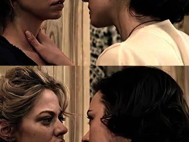 Analeigh Tipton and Marta Gastini in lesbian sex scenes