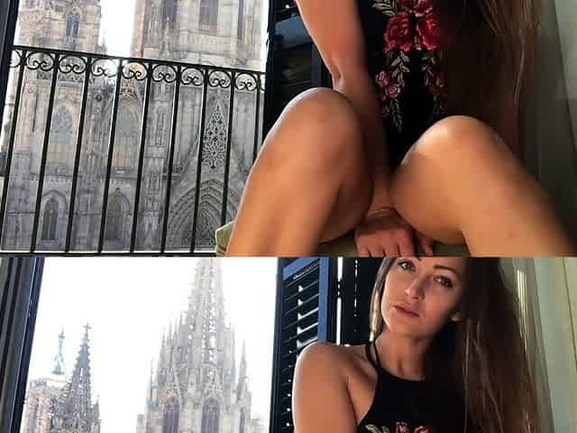 Dani Daniels . com Public Window Masturbation