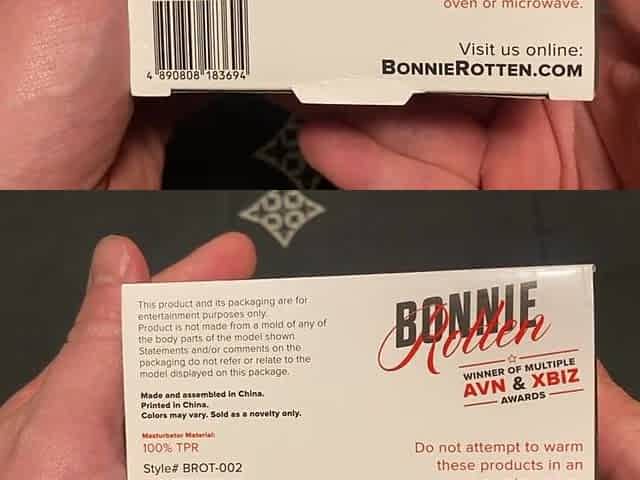 Bonnie Rotten dildo sleeve review and unboxing