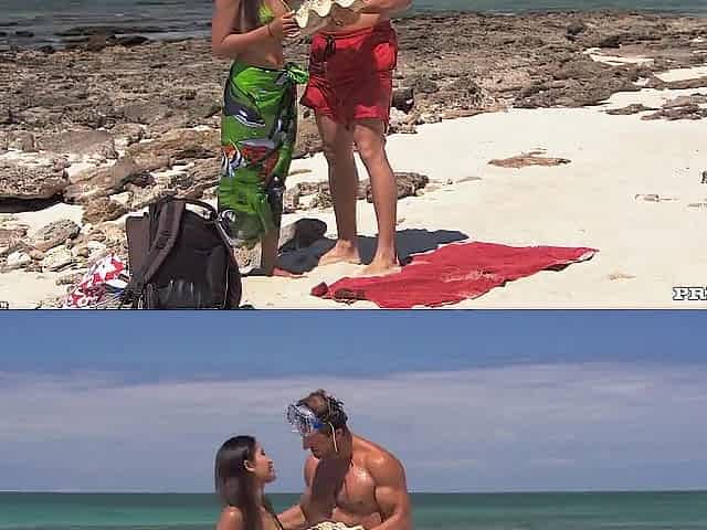 Hot Fuck On The Beach - Priva With George Uhl