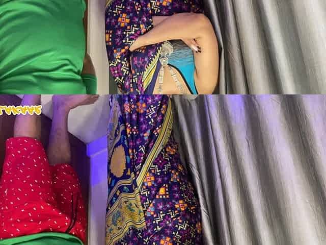 Desi Pervert Neighbour Took Pados Bhabhi's Bra in His Home