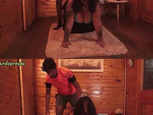 My personal tutor gets an accidental erection after seeing my cleavage.