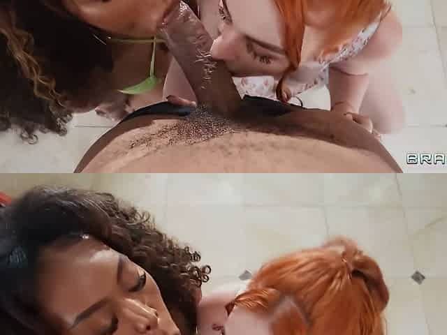 Ricky Johnson, Nadia Jay And Abigaiil Morris - Has Sex With His Boyfriend And His Ex