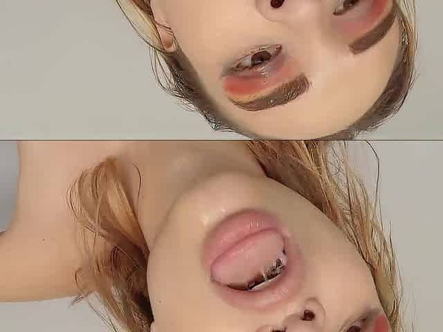 Amateur 18yo Redhead Colombian Throat Stretched To Fit Giant White Wang
