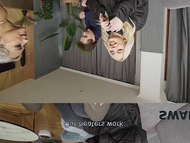 SWAP4K. Exchange wives with Vera Jarw in a collar and Veronica Leal ended up with a lot of cum