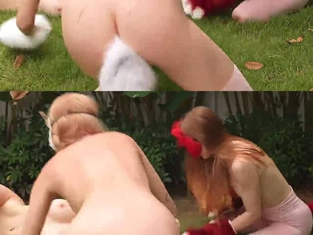 A pretty quadrober fox lives in my garden and sometimes I fuck her
