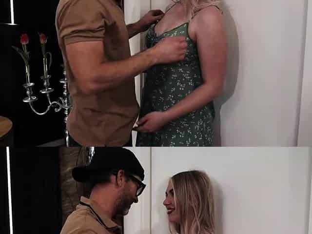 Steamy Step Dad Fantasy With Busty Blonde Bombshell