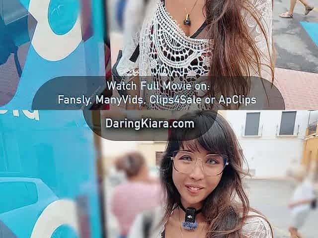 Undressed Public Bus Ride and Walk Confused ENF