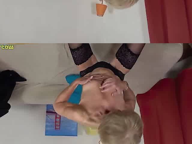 75 Year Old Grandmas First Time On Video
