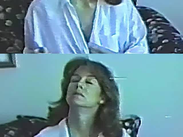 Retro gang bang with hot and horny housewives