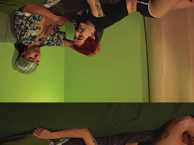 Making my fantasy come true, my boyfriend and my girlfriend screwing me