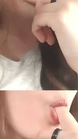 Horny Teen Masturbates in Real Public Uber