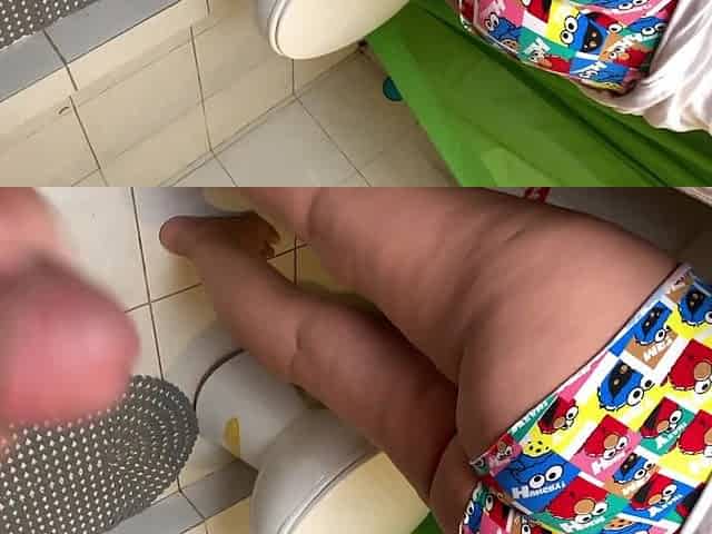 My Stepsister Seduces Me with Her Big Ass in Pijamas Thong in the Bathroom