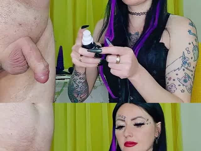 Urethral Dilation Of A Slaves Penis With A Probe. See How Much Fits In This Lucky Mans Urethra