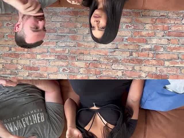 Behind the Scenes with Luscious Latin babe, Camila Henao, and Andres Acosta
