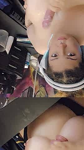 Cum on my titties