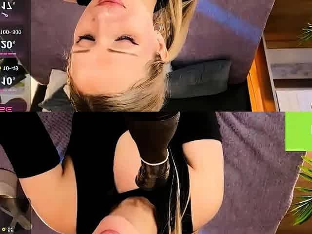Blonde Teen Solo Masturbation