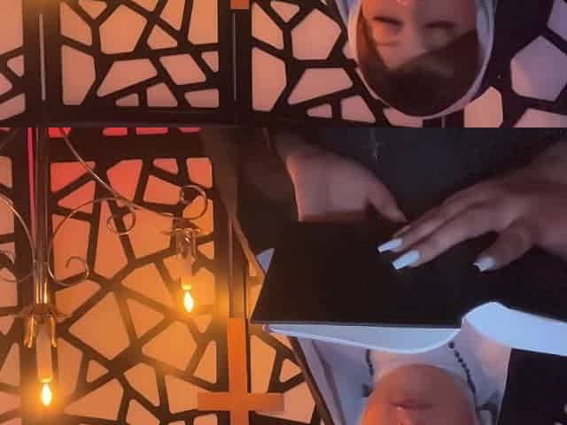 big beautiful woman Nun Becomes Sinful With Craving And Masturbates