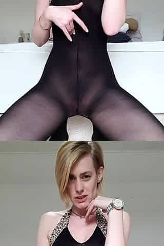 Lovely Blonde With Tight Pussy Masturbate Solo