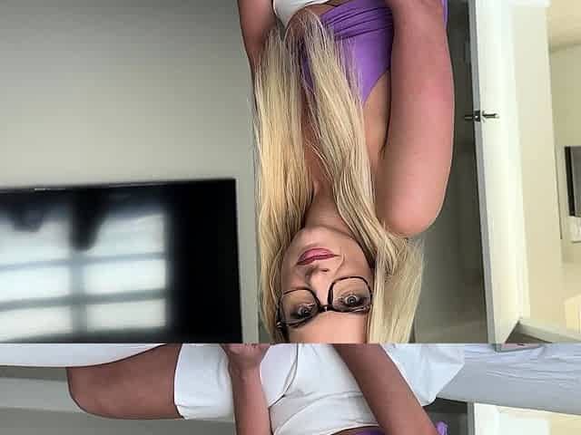 Blonde Step Mom Solves Horny Problems