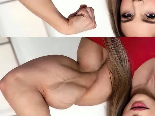 Muscle Growth Fantasies Dominant Female Colleague Makes You