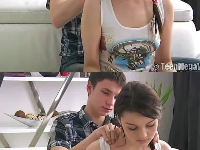 Marvelous teen banged in several poses