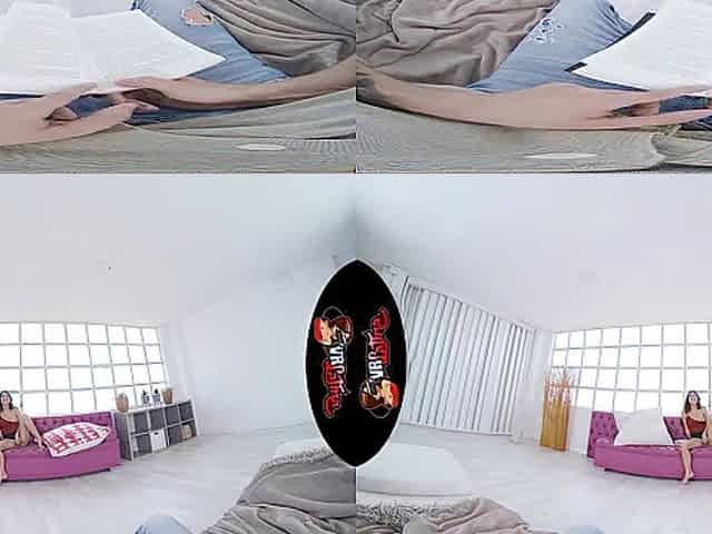 VRLatina - Petite Italian Gal Constricted Cunt Pounding VR