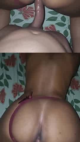 Vanessinha Put on These Red Thong Panties and I Didn't Finish Them off