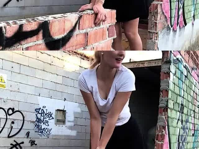 Ivy Roses - Corner Grind Video With Public Nudity
